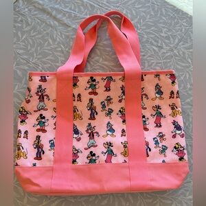 Disney Pink Character Print Tote